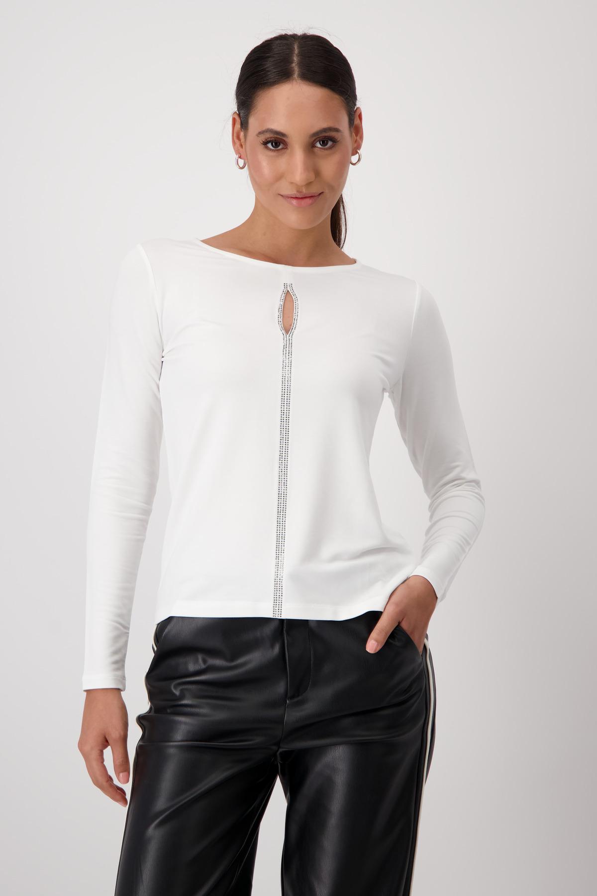 Shirt mit Cut-out 44 - Off-white
