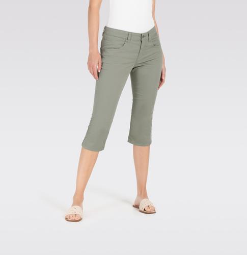 MAC JEANS - CAPRI, Fade out gabardine 42/19 - Grün
