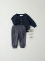 NBMDETRANE LS KNIT CARD 56 - Dark Sapphire