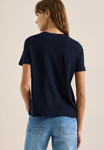 T-Shirt mit Rundhals und Frontprint
