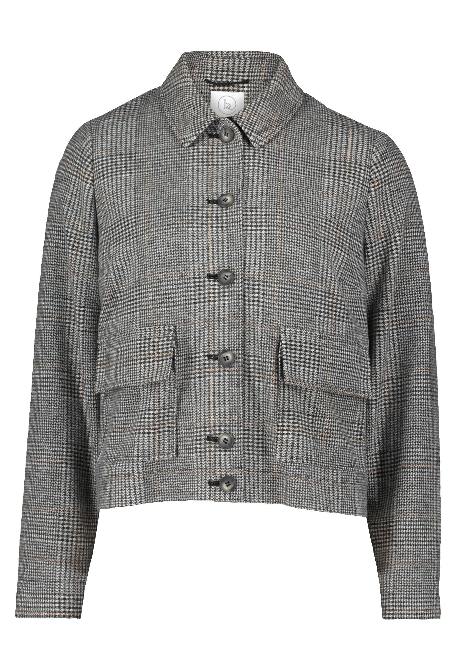 Casual-Jacke 42 Lässig - Black/camel