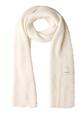 Langer Federgarn Schal One size - Lucid White
