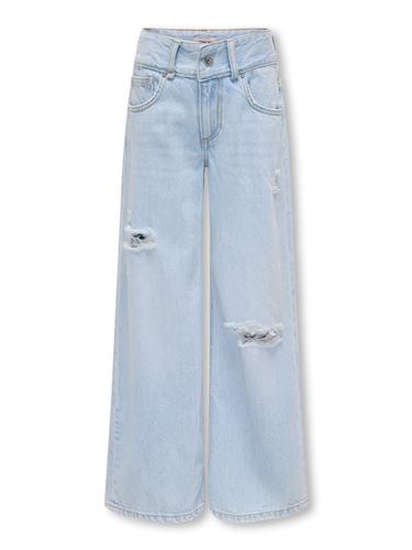 KOGMOTT WIDE LB DEST DNM AZG 140 Weiter Beinschnitt - Light Blue Denim