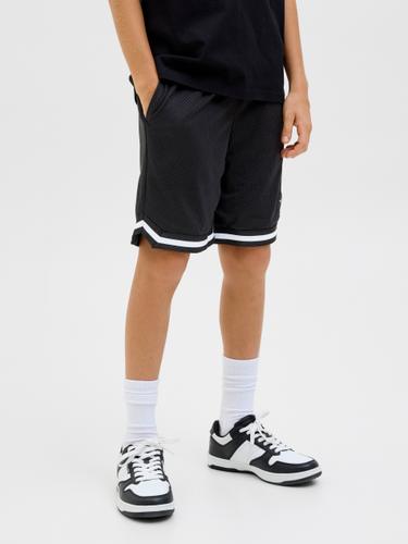 JPSTKARL ENERGIZE MESH SHORTS LNG JNR 176 Locker geschnitten - Black
