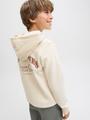 JJEBRANDES BACKP RELAXED SWEAT H SN JNR 164 Locker geschnitten - Antique White