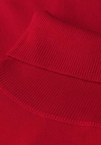 Rollkragenpullover 46 - Racing Red