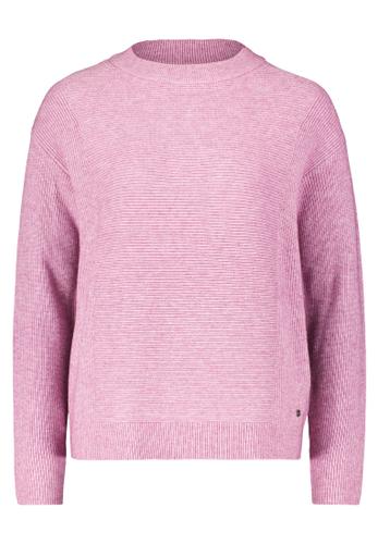 Strickpullover 46 Gerade - Lilac Melange