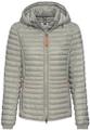 Leichte Steppjacke aus recyceltem Polyamid Grün 48