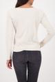 Langarmshirt mit Cappuccino-Aufdruck 36 - Almond
