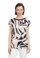 Blusenshirt 36 Figurumspielend - Nature-black