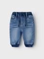 NBMBEN BAGGY R FLEECE JEANS 8251-AN N Blau 56