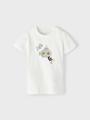 NBMFILLIP SS TOP BOX 56 Normal geschnitten - White Alyssum