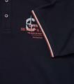 Polo-Shirt M Basic Circular Knit - Blau