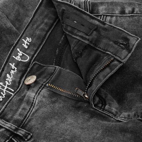 Md.-Jeans, Skinny, SLIM 140 - Black Denim