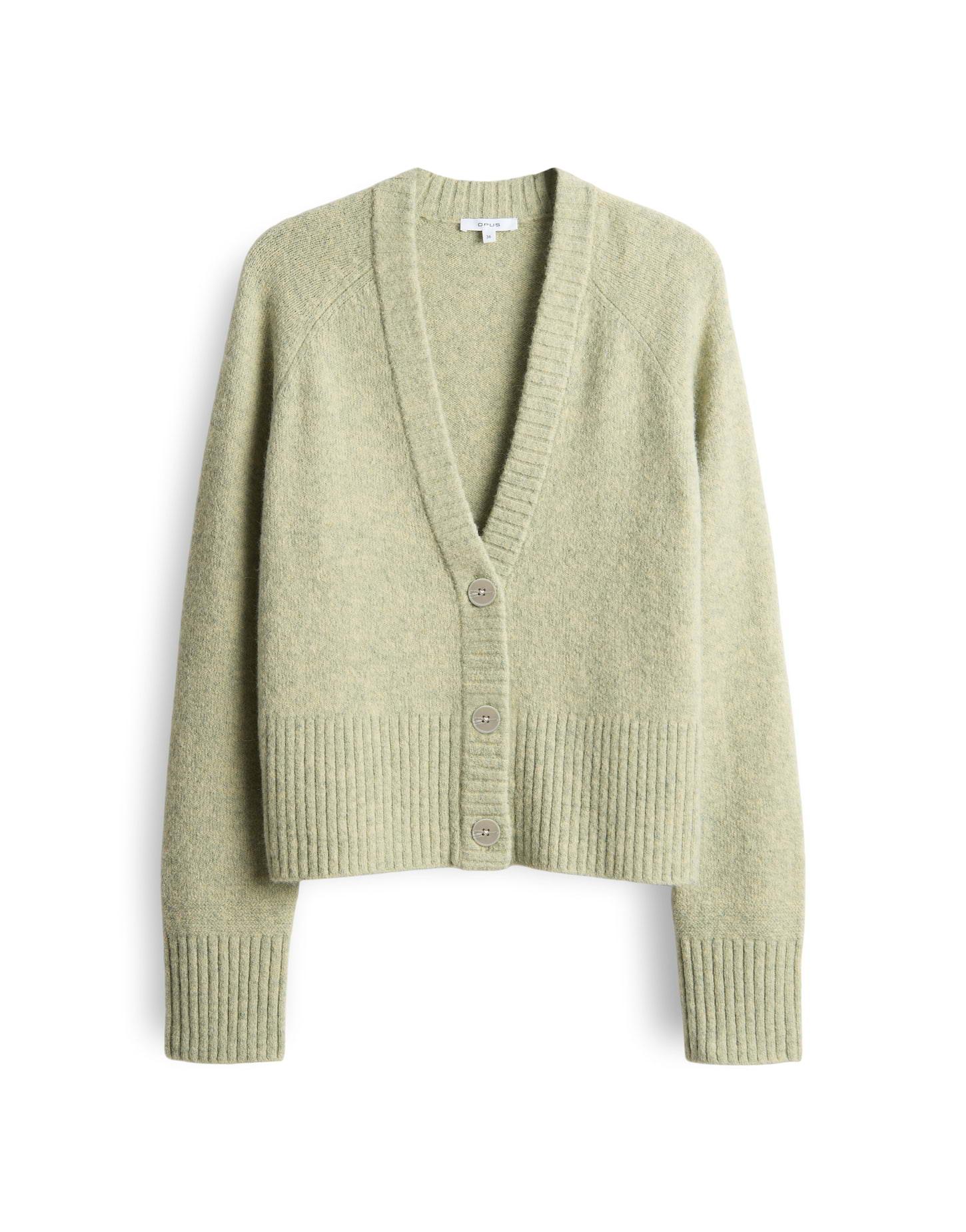 Strickcardigan "Dassi" - Hellgrün / 40
