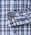 Freizeithemd 3XL Comfort Fit - Blau