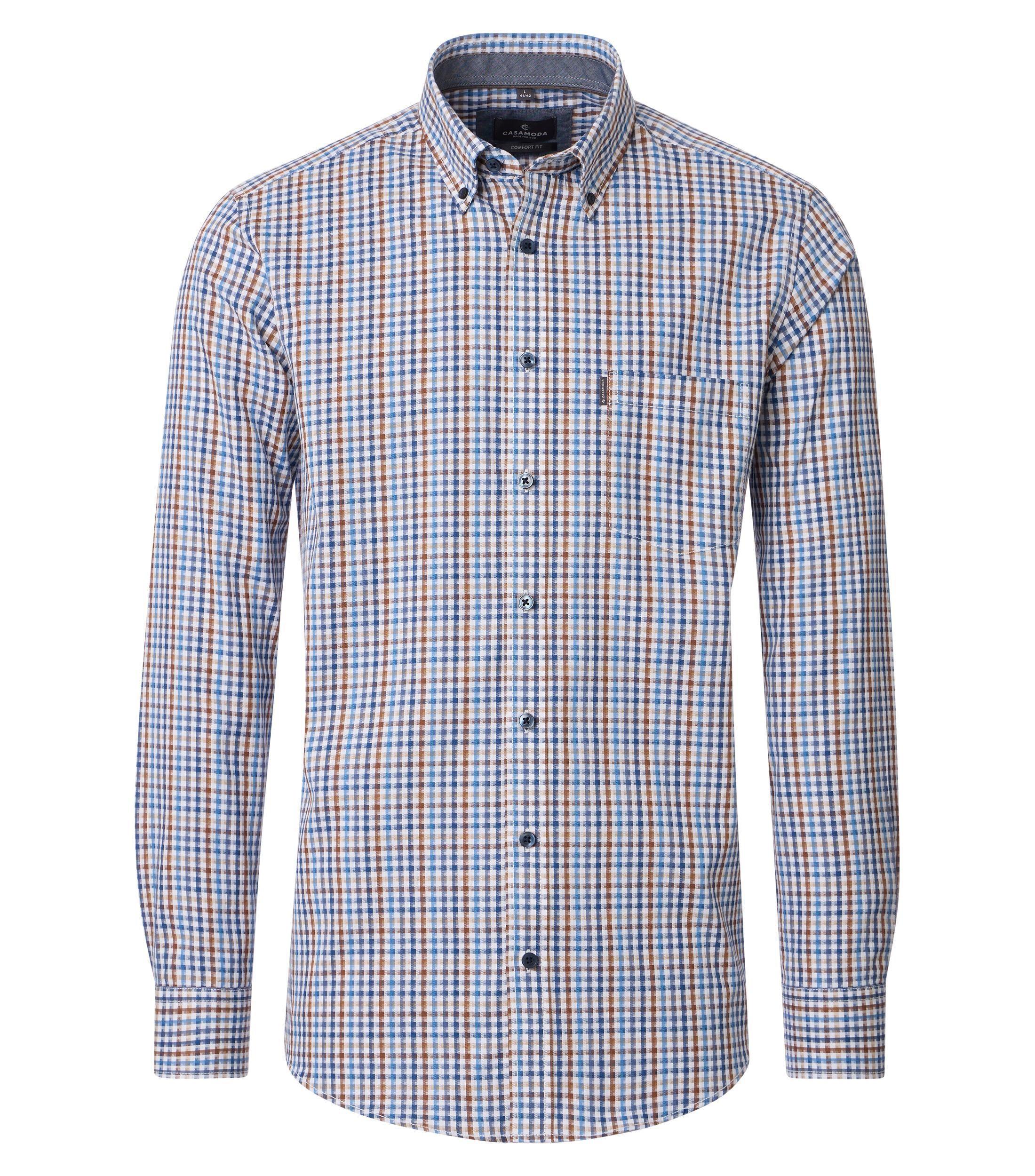 Freizeithemd XL Comfort Fit - Blau