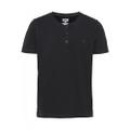 Henley Shirt mit kurzem Arm aus reiner Baumwolle EU Regular Fit - Ite 40
