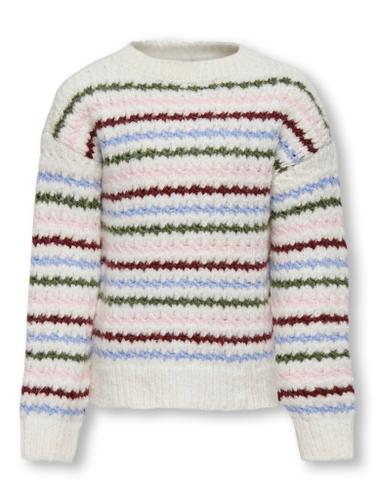 KOGHALEY L/S STRIPE PULLOVER KNT