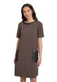 Winterkleid 36 Ausgestellt - Schwarz/beige