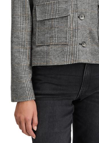 Casual-Jacke 42 Lässig - Black/camel