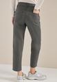 Mid Waist Slim Leg Hose im Casual Fit 28/7/8 Hosen - Clear Khaki