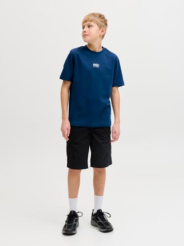 JCOBREEZE BACK PRINT TEE SS CN EA26 JNR