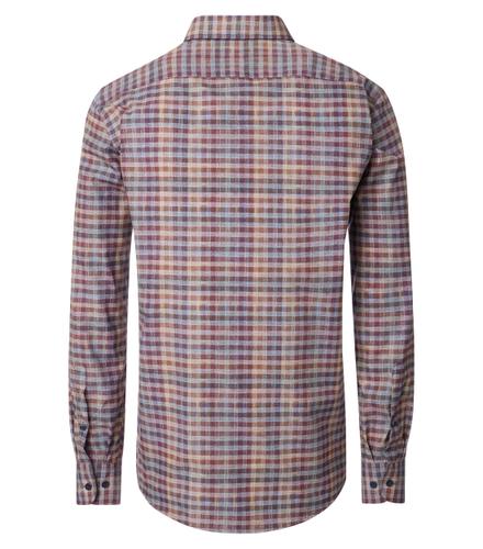 Freizeithemd M Casual Fit - Rot