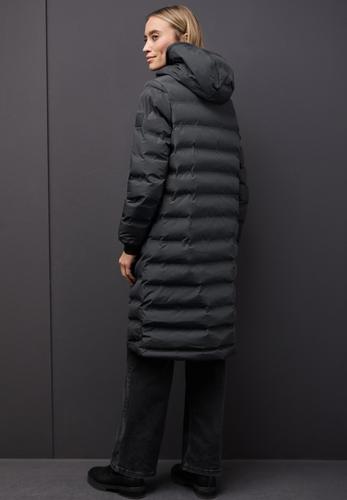Mantel mit geklebten Nähten 36 - Obsidian Blue