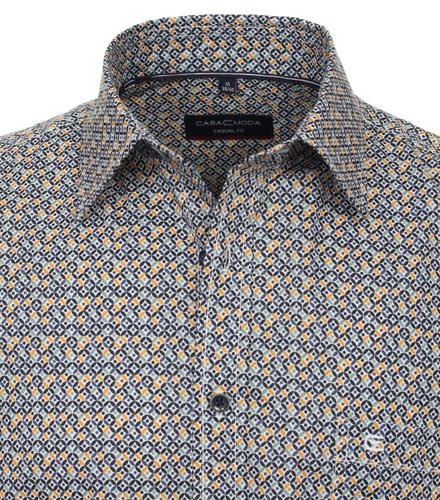 Freizeithemd XXL Casual Fit - Gelb