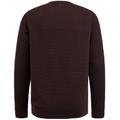 Crewneck cotton plated M Regular Fit - Fudge