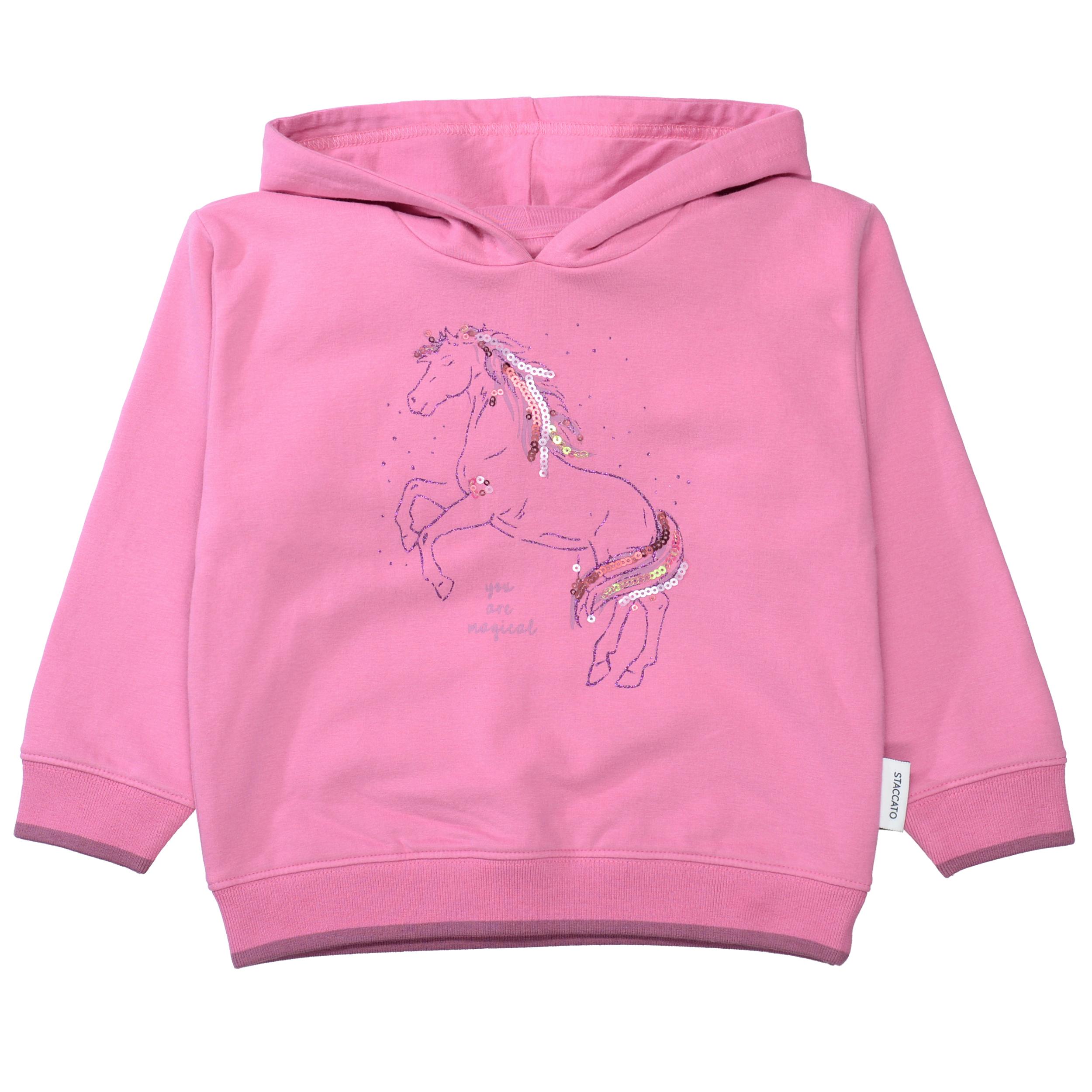 Md.-Hoodie 104/110 - Mauve