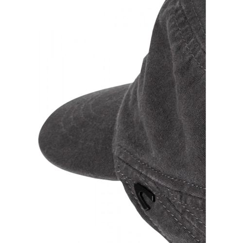 Größenverstellbare Kuba-Cap aus Organic Cotton OS - Asphalt