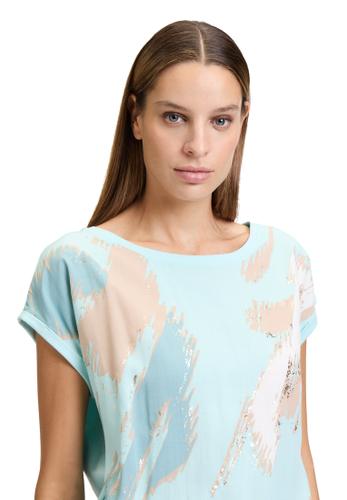 Casual-Shirt XXL Lässig - Mint/petrol