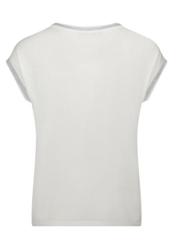 Blusenshirt 42 Lässig - Patch Cream/Green