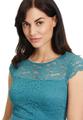 Cocktailkleid 40 Ausgestellt - Smoky Teal