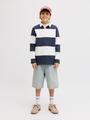 JJIRON JJORIGINAL SHORTS SQ 214 SN JNR 170 Baggy Fit - Blue Denim