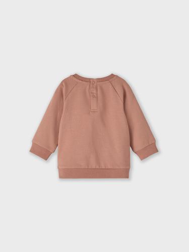 NBFONINA LS SWEAT BRU 74 Normal geschnitten - Light Mahogany