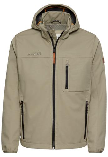 Softshell Jacke aus recyceltem Polyester