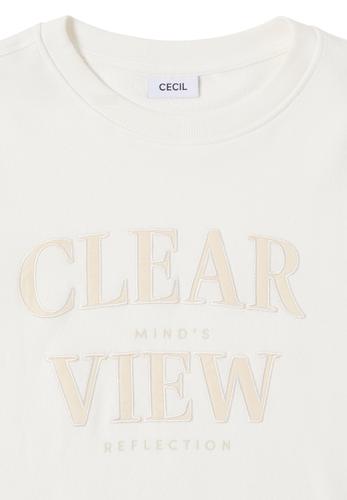 Sweatshirt mit Wording