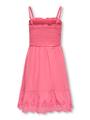 KOGLOU LIFE EMB SMOCK DRESS WVN