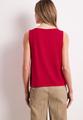 Top mit Rundhals und Schulterdetail 36 - Salsa Red