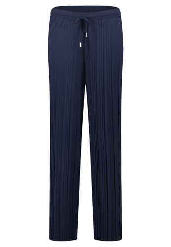 Stretch-Hose 38 Gerade - Navy Blue