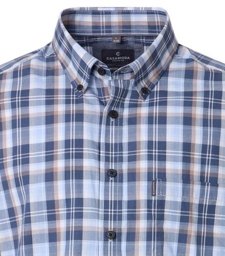 Freizeithemd 3XL Comfort Fit - Blau