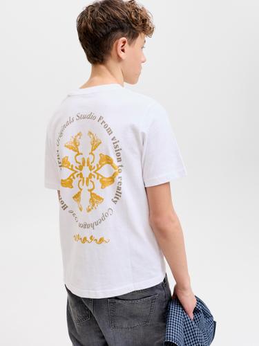 JORMONTAUK BACK GRAPHIC TEE SS EA26 JNR
