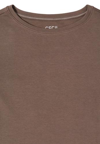 Basic Shirt in Unifarbe