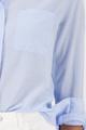 Bluse mit Hemdkragen 38 - Light Sky