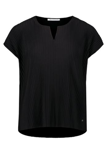 Kurzarm-Shirt M Figurumspielend - Schwarz