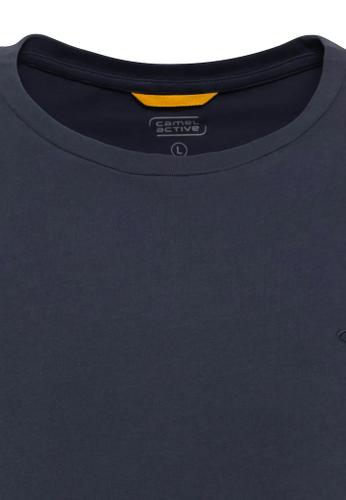 Basic T-Shirt aus nachhaltigem Organic Cotton Blau M