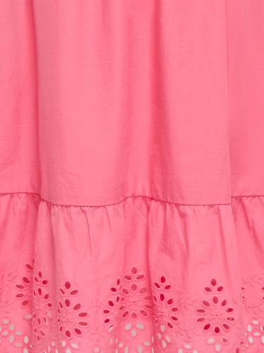 KOGLOU LIFE EMB SMOCK DRESS WVN